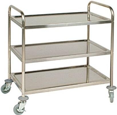 paslanmaz çay kahve arabası, inox krom servis arabaları modelleri