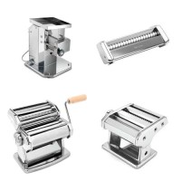 Taze makarna, erişte, ravioli yapımı için ideal! Kollu/motorlu, paslanmaz çelik, farklı aparatlı modeller. Ev ve profesyonel kullanım için pratik, hızlı, garantili.