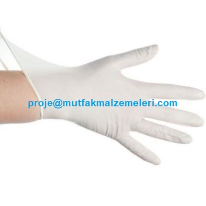 Endüstriyel mutfaklarda yemek servisi ve temizlik için kullanılan 100’lü paket tek kullanımlık eldivendir. Hijyen standartlarına uygun, dayanıklı ve pratik kullanımlı profesyonel servis eldivenidir.