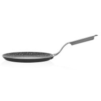 Krep, pankek ve omlet hazırlamak için granit krep tavası.