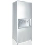Yemekhane, fabrika ve şantiyeler için üretilmiş 1220x600x1750 mm ölçülerinde 400 litrelik paslanmaz krom büyük su sebili. Poliüretan yalıtımlı P.S. kapağı, CR-Ni yalağı ve çevirmeli musluğuyla 2 yıl garantilidir.