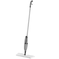Günlük temizlik işlerinizi kolaylaştıran alüminyum saplı sprey mop, kaliteli malzeme yapısıyla uzun ömürlü kullanım sunar. Ev ve ofislerdeki her türlü sert zemin için uygundur. Püskürtme mekanizması sayesinde su tasarrufu sağlar ve zeminleri korur.