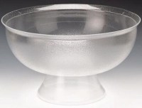 45 cm çapında geniş haznesi ve 23 cm yüksekliğinde ayağı bulunan, parlak yüzeyli profesyonel meyve sunum ve teşhir kasesi görseli. Otel açık büfeleri ve restoran sunumları için büyük boy ayaklı meyvelik. #meyvesunumu #dekoratifkase #mutfakekipmanı