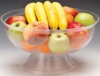 35 cm çapında, 21 cm yüksekliğinde, metalik dokulu ve ayaklı tasarımıyla dikkat çeken dekoratif meyve sunum sepeti görseli. Hava akışını sağlayan açık yapılı, modern mutfak aksesuarı ve meyve standı. #meyvelik #dekoratifmutfak #sunumönerisi