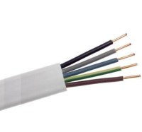 Beşli Kablo:Elektrik kablolarından olan bu 5x1,5 mm lik nymhy ttr beşli kablonun imalatı % 100 bakırdan 300/500 V olarak yapılmış olup sıkça tercih edilen beşli kablo çeşitlerindendir.5x1,5 mm lik beşli kablonun haricinde 0,50 0,75 2 4 ve 6 mm lik kalınl