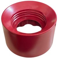 KitchenAid marka 1 litrelik blender haznesi için tasarlanmış, 12,5x7,5 cm ölçülerinde siyah renkli dayanıklı kavanoz alt sabitleme plastiği. KSB5 ve 5KSB serisi modellerle uyumlu yedek parça. #blenderparçası #kitchenaidyedekparça #mutfakservis