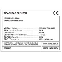 En kaliteli bar blendırları buz kırma karlı meyve suyu yapma makinalarının tüm modellerinin en uygun fiyatlarıyla satış telefonu 0212 2370749