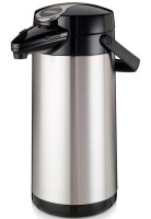Bravilor TH ve RLX filtre kahve makineleriyle uyumlu 2.2 litrelik paslanmaz çelik pompalı çay kahve termosu. Ergonomik taşıma kolu, şık renk seçenekleri ve basmalı pompasıyla ofis, otel ve dış mekan ikramları için pratik ve dayanıklı bir çözümdür.