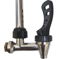 Çay otomatınız su mu sızdırıyor? Işıkgaz endüstriyel çay makineleriyle tam uyumlu, 22 cm su gösterge borulu komple metal musluk takımı stoklarımızda!
