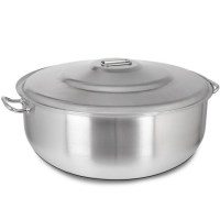 Geniş hacimli 9,5 litre çelik helvane tencere. Helva ve tüm yemekleriniz için ideal.