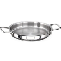 18 cm genişliğe ve 3 cm derinliğe sahip, 620 gr kapasiteli orijinal sanayi tipi yumurta tavasıdır. Yoğun kullanıma uygun bu profesyonel omlet sahanı, 81 ile kargo ile sevk edilir.