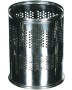 Büyük ofisler için file görünümlü paslanmaz çöp kovası
