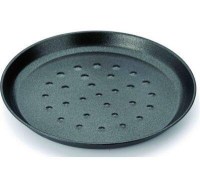 34 cm çapındaki delikli pizza tavası, 0,50 mm sac malzemeden üretilmiş ve 2,5 cm yüksekliğindedir. Pizza pişirme amacıyla pizzacı, kafe, restoran ve endüstriyel mutfaklarda kullanılabilir. Delikli yapısı profesyonel pizza hazırlığında pratiklik sağlar.