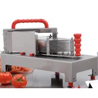 Açık Büfe Kahvaltı Hazırlığı İçin Ezmeden Kesen Endüstriyel Domates Dilimleme Makinesi
