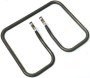 İnoksan küçük tip tost makineleri için üretilmiş, 16x21 cm boyutlarında, 800W gücünde, soketli bağlantı uçlarına sahip, paslanmaz krom çelikten imal edilmiş orijinal üst kapak ısıtıcı rezistansı görseli.