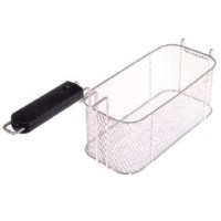 İnox FSP 28x13,5x10 cm paslanmaz kızartma sepeti, profesyonel inox fritöz telleri fabrikası üretimidir. Arkadan kancalı yapısı ile kolay kullanım sağlar. Özel ölçü üretim imkanı ve teknik servis desteği ile endüstriyel mutfağınızın eksiklerini tamamlayın
