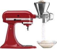 Kitchenaid Tahıl Un Öğütücüsü Gıda Öğütme Aparatı:Kitchenaid un değirmeni aparatları Kitchenaid kahve değirmeni aksesuarları Kitchenaid mikser tahıl ve çeşitli gıdaları öğütme makinalarından bu Kitchenaid gıda öğütücüsünü; un öğütme aparatı kuruyemiş öğü