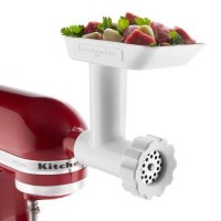 Kaliteli ve ekonomik Kitchenaid kıyma çekme aparatı ile taze etlerinizi evde güvenle hazırlayın. 4.3, 4.8 ve 6.9 litrelik mutfak robotlarında kullanıma uygun orijinal yedek parça. Sökülmesi, takılması ve temizliği son derece kolay, uzun ömürlü aksesuar.K