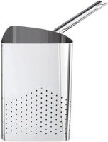 1. sınıf paslanmaz krom çelikten imal edilen sanayi tipi makarna haşlama tenceresi süzgeci, korozyona ve yüksek ısıya karşı son derece dayanıklıdır. Ergonomik sap tasarımı ile restoran, otel ve kafeteryalarda seri ve güvenli porsiyonlama imkanı sağlar.