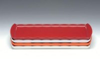 20x35 cm ölçülerinde beyaz melamin servis tepsisi - Kırılmaya dayanıklı endüstriyel ve ev tipi şık sunum tepsisi K-2054 #melamintepsi #servistepsisi #mutfakgerecleri #sunumönemlidir