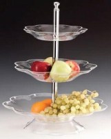3 katlı ergonomik tasarımı, 25 cm tabak çapı ve 30x40 cm taban oturumuyla öne çıkan dikey meyve sunum standı, endüstriyel mutfaklar için idealdir. İstanbul merkezli firmamızdan 81 ile güvenli kargo ve en özel fiyat teklifleriyle satışta.