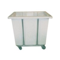 Islak çamaşır basma ve taşıma işleri için ideal, 500 litre hacimli tahliye musluklu çamaşır arabası. Dayanıklı plastik gövde ve kapaklı tasarımıyla hijyen sağlar.