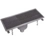 AC-49 Paslanmaz Su Tahliye Kanalı; 400x921x135 mm boyutlarında, yüksek dayanıklılığa sahip krom malzemeden imal edilmiştir. İzolasyonlu yapısı sayesinde su sızıntısını engeller, endüstriyel mutfak ve tesislerde güvenli drenaj sağlar.
