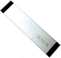 Senur marka pizza fırını kapak camı görseli. 11 cm yükseklik ve 48.5 cm genişlik ölçülerine sahip, yüksek ısıya dayanıklı şeffaf fırın gözetleme camı. Senur endüstriyel fırın yedek parçası ve pizza pişirme fırını kapak camı bileşeni. Temperli camdır