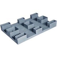 İmalatçısından en kaliteli istifleme paletleri gri hijyenik delikli forkliftler için plastik yük istifleme paletleri modelleri gıda depolarına yük gemilerine yük taşımaya en uygun istifleme paleti fabrikası üreticisinden toptan istifleme paleti satışı
