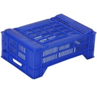 Süt ürünleri mandıralarında kullanılan, hava sirkülasyonu sağlayan dayanıklı ve UV katkılı endüstriyel plastik yoğurt kasası.