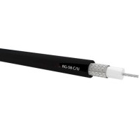 Yüksek kaliteli bükülü iletken yapısı ve %96 kapama oranına sahip kalaylı bakır örgüsü ile RG 58 kablo, tüm telsiz frekanslarında ve el yapımı antenlerde kayıpsız bağlantı sunar. -40°C ile +70°C arası çalışma sıcaklığıyla endüstriyel sistemlere uygundur.