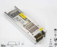 Şerit LED sistemlerinde kullanılan 21A 250W gücündeki bu adaptör, aydınlatma sistemlerinizi stabil şekilde besler. 81 vilayete darbe emici özel ambalajla hızlıca gönderilir.
