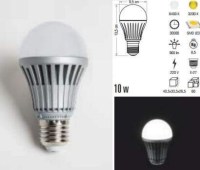 Uzun ömürlü ve tasarruflu LED ampul; 10W düşük enerji tüketimi ve 900 lümen ışık gücüyle ev ve iş yerleri için idealdir. 81 vilayete korunaklı ambalajla gönderilir.