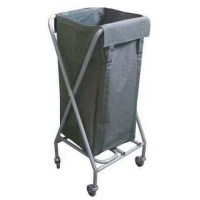 Endüstriyel tip çamaşır toplama ve dağıtma işleri için üretilen brandalı torba sistemli taşıma arabası. Tekerlekli yapısı sayesinde yüksek mobilite sunar. 100 litre hacmiyle verimli kullanım sağlayan, paslanmaya karşı dirençli profesyonel bir ekipmandır.
