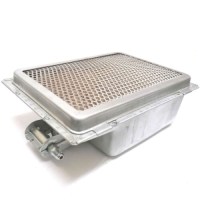 Yüksek ısıya dayanıklı özel seramik taşlı, metal gövdeli tüplü döner ocağı radyanı ve gazlı ısıtıcı peteği yedek parçası. #DönerOcağı #Radyan #MutfakYedekParça #LPG