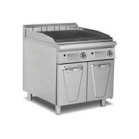 380V ile çalışan, 80x73x57 cm ölçülerinde, teflon kaplamalı yüzeye sahip bu endüstriyel ızgara ile etlerinizi tam kıvamında pişirin. Ayarlanabilir termostatı ve pratik yağ çekmecesiyle mutfaktaki en büyük yardımcınızdır.