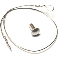 BO-2715-1 model paslanmaz krom çelik yedek peynir kesme teli. Tekli poşet içerisinde, yüksek dayanımlı ve hijyenik peynir dilimleme teli yedek parçası görseli. #PeynirKesmeTeli #YedekParça #PaslanmazÇelik Yedek Peynir Kesme Teli:Pazarcı peynir kesme tell