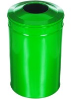 yeşil 75 litre boyalı atık çöp kovası